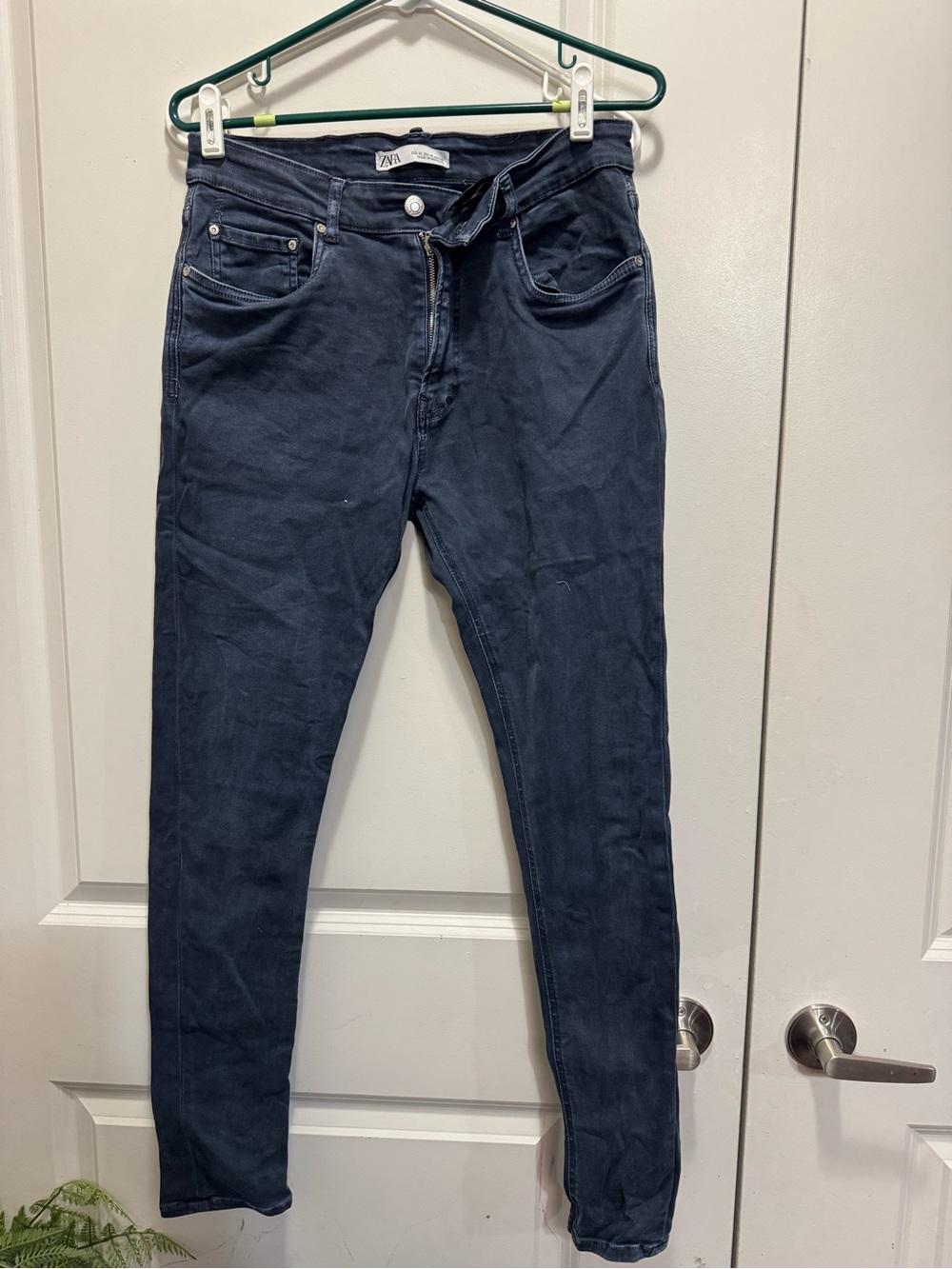 & Other Stories Dark Navy Skinny Jeans